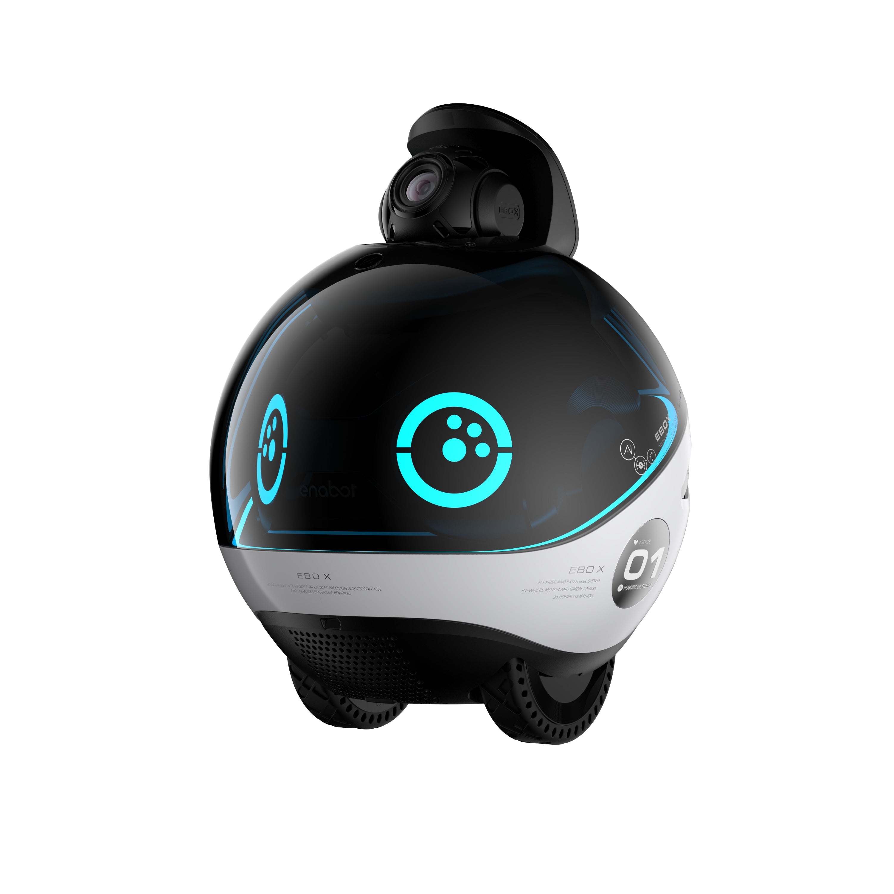 EBO X  スマートホームロボット・万能執事ロボット Alexa音声制御