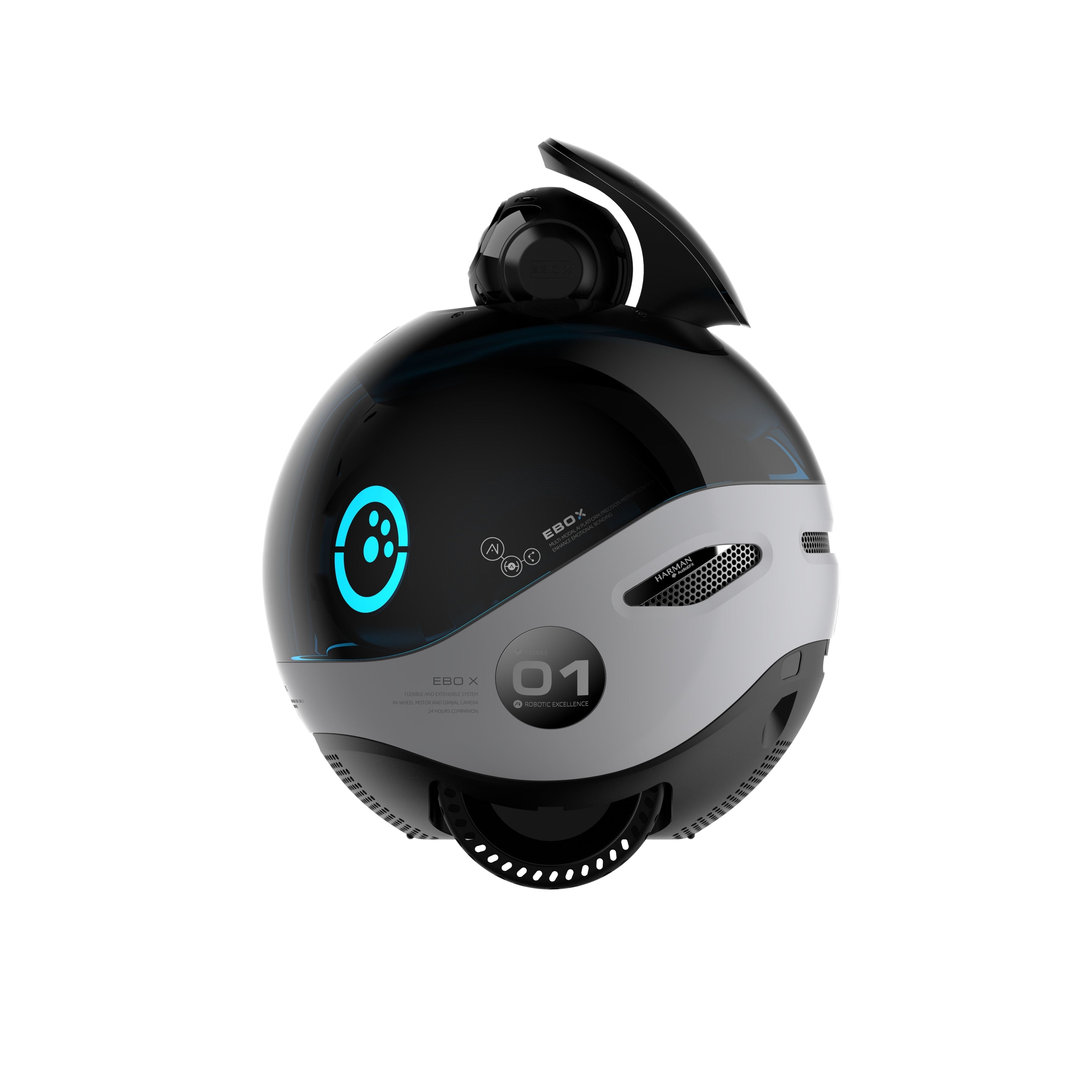 EBO X  スマートホームロボット・万能執事ロボット Alexa音声制御