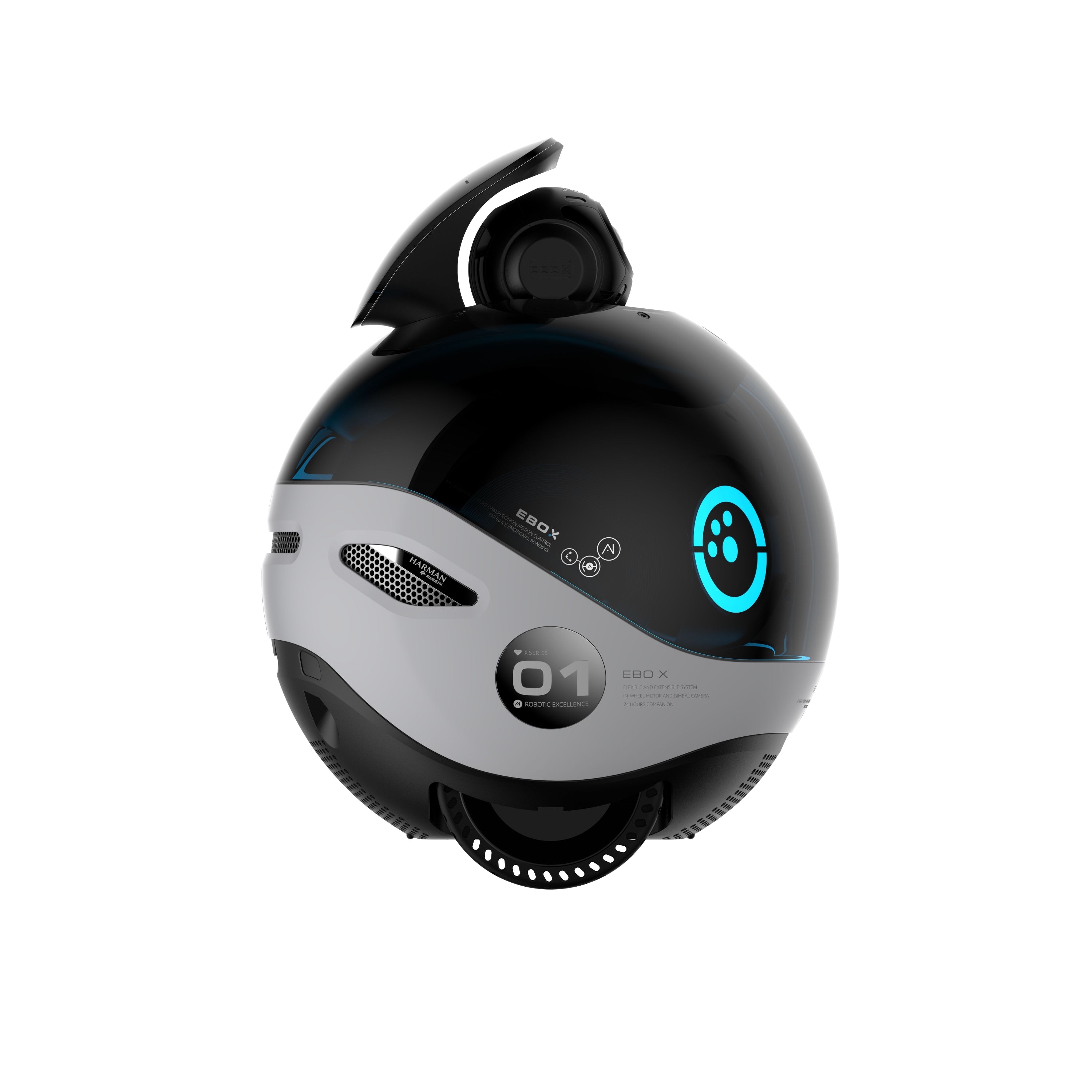 EBO X  スマートホームロボット・万能執事ロボット Alexa音声制御