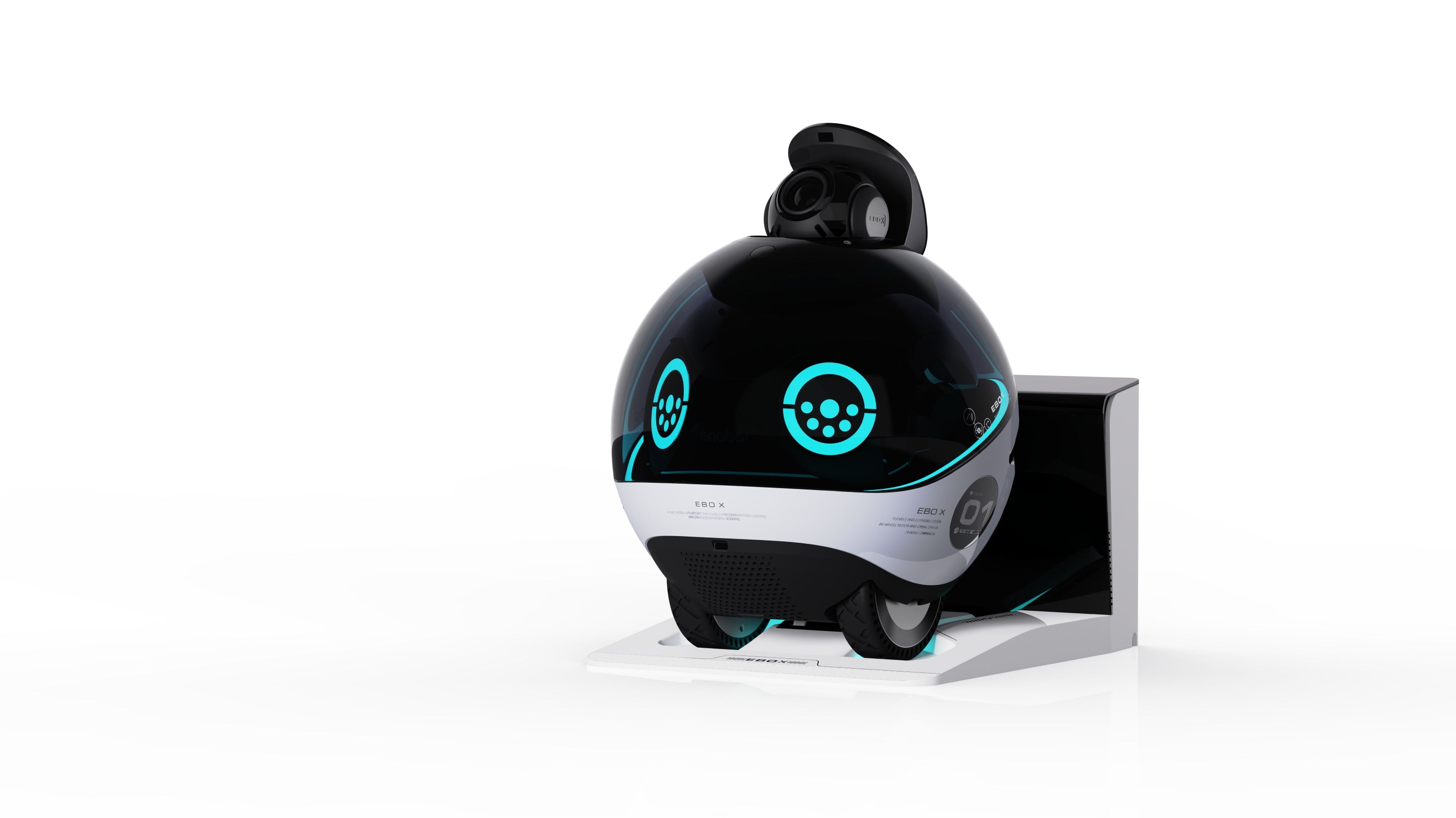EBO X  スマートホームロボット・万能執事ロボット Alexa音声制御