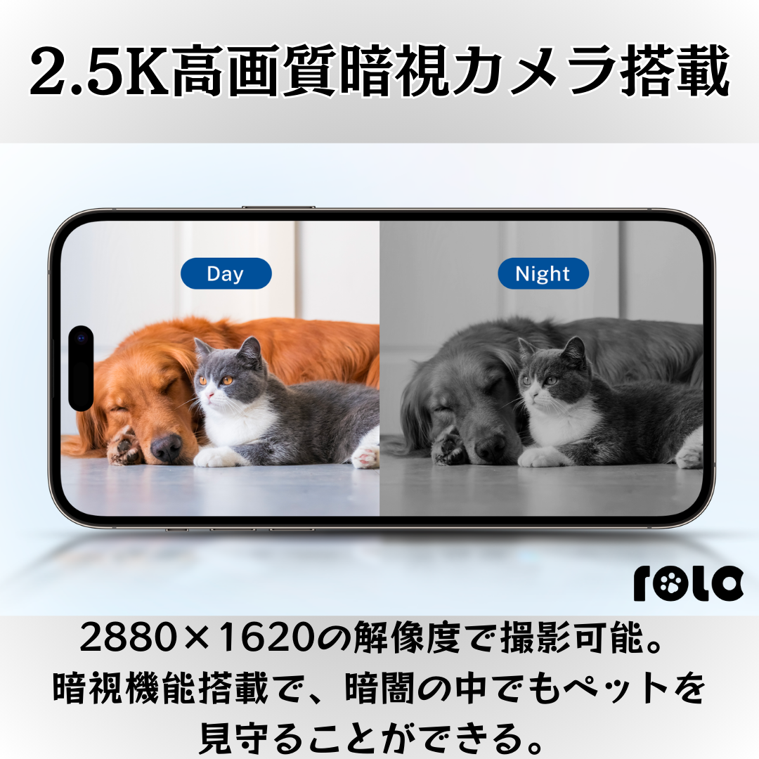 ペットコンパニオンAIロボット ROLA PetPal